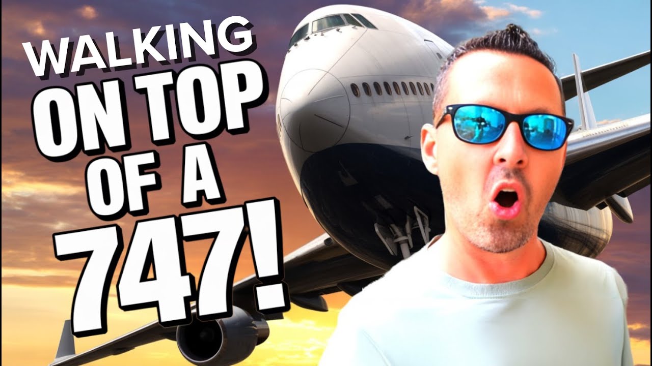 Walking On TOP of a 747 JUMBO Jet | Technik Museum Speyer | VAN LIFE