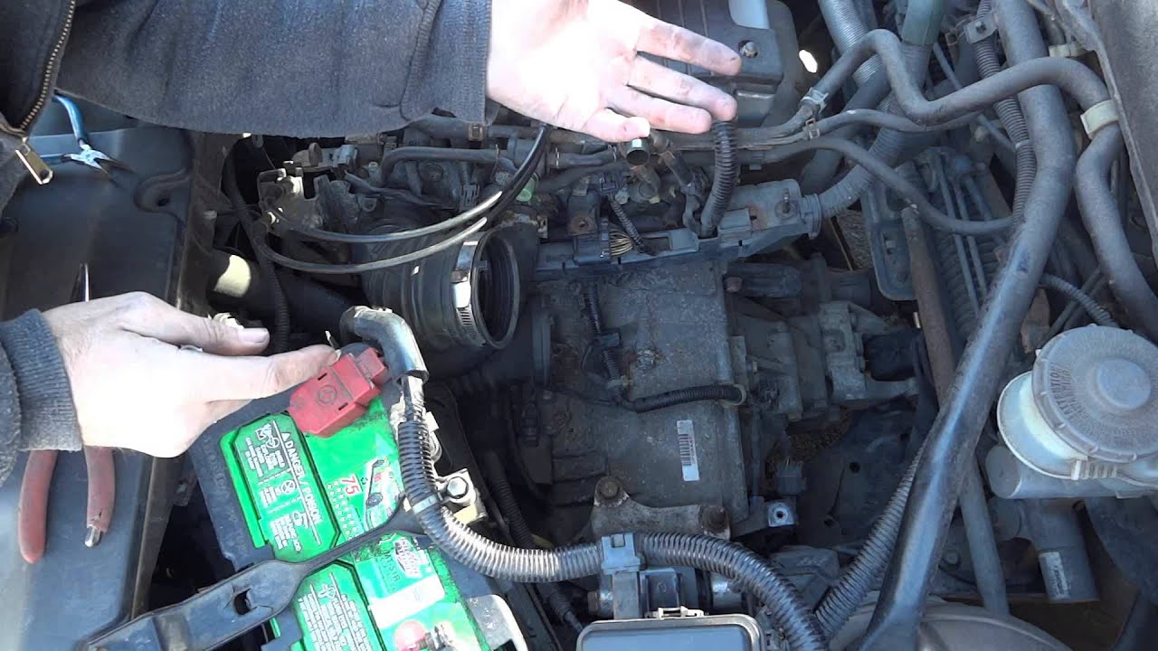 2002 Honda CRV P0845 Blinking D light how to