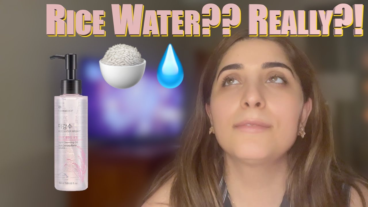 Rice Water Cleansing Oil #BeautyViaMe