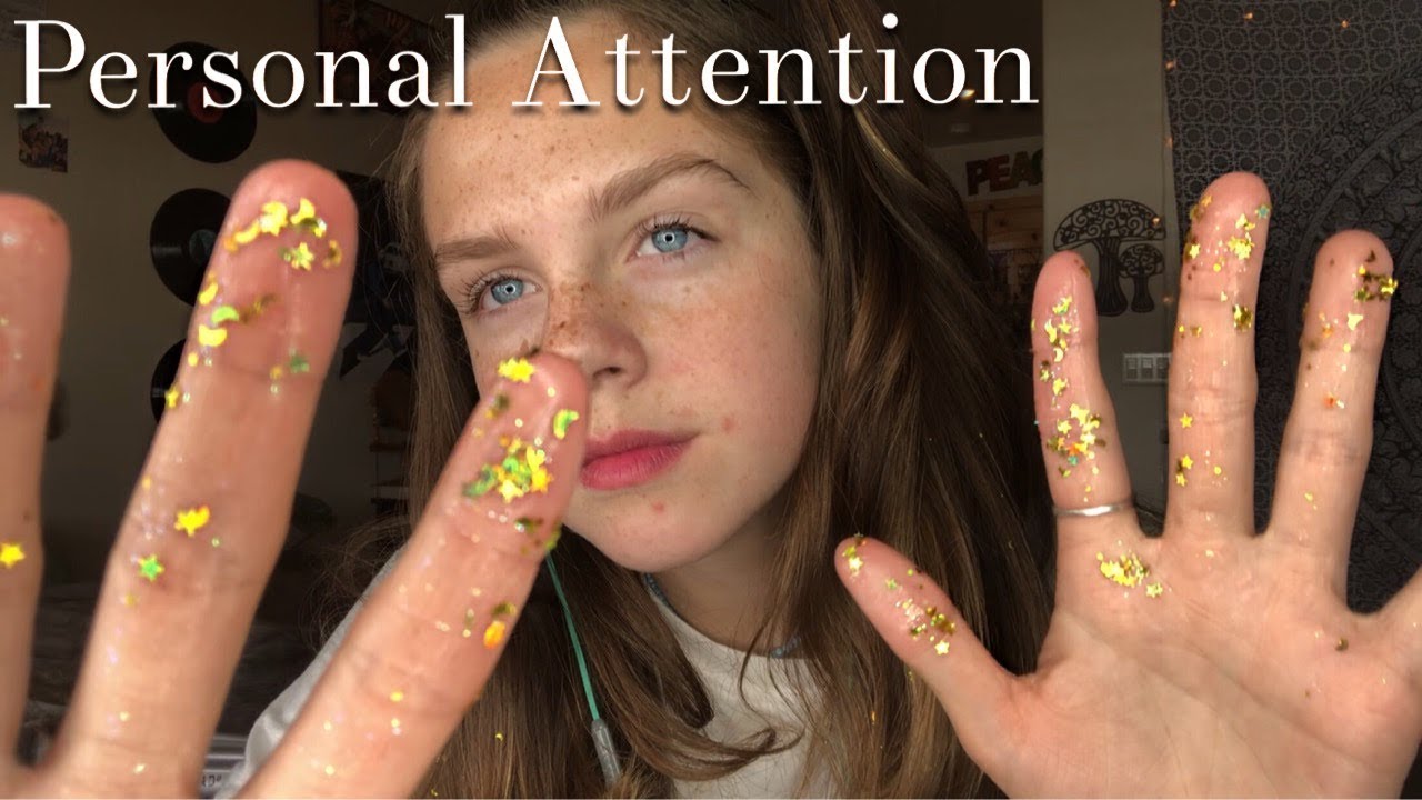 ASMR Personal Attention Triggers (Lotion, Scalp Massage, Glitter, Hair Brushing)