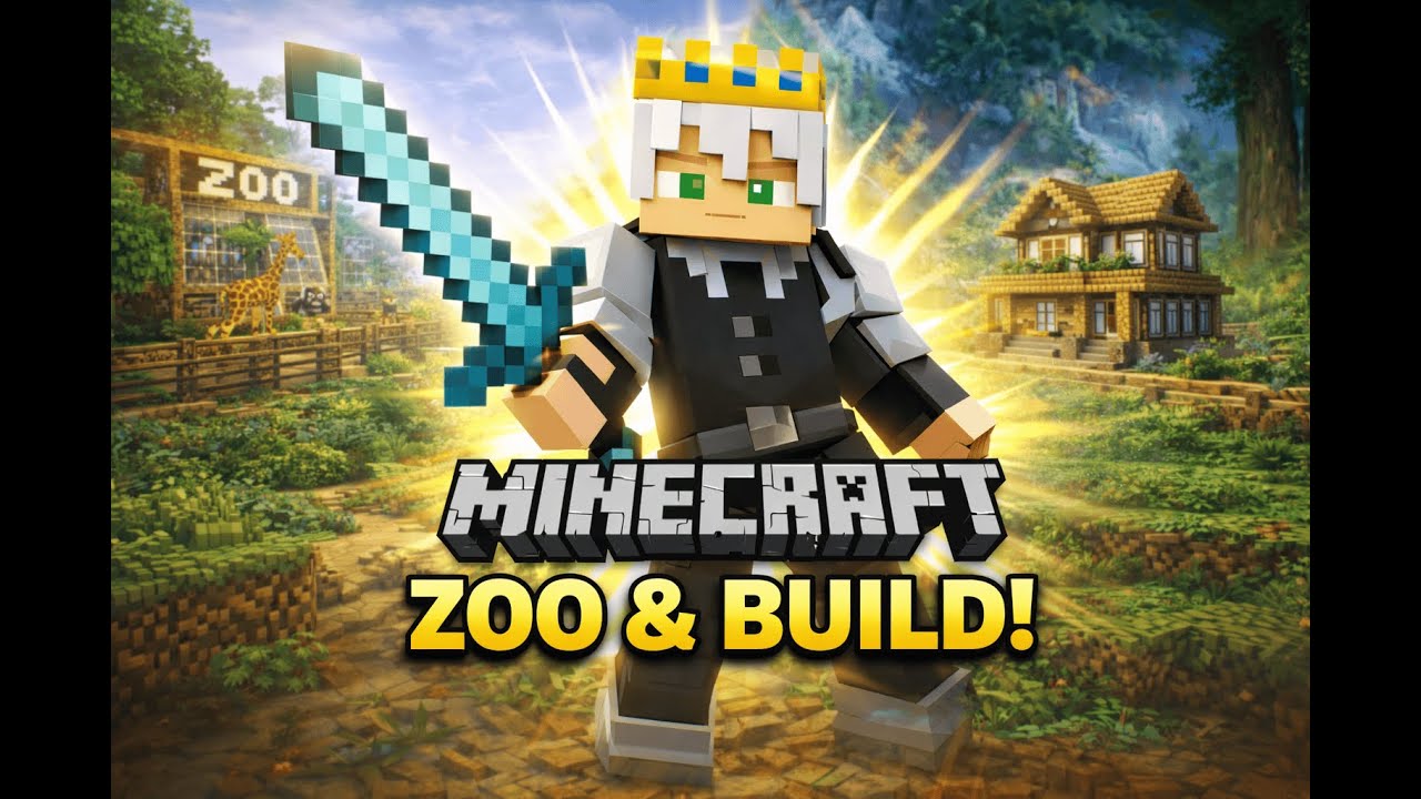 Minecraft Survival Live | Gearing Up & Building (Something Special at the End) 🔴 5K Goal