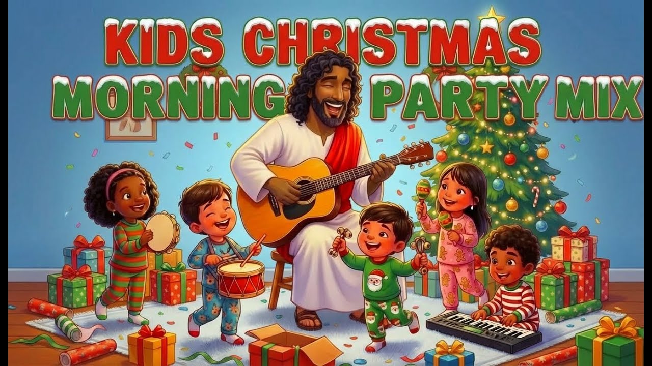 Jesus Christmas Party with Kids| Upbeat Joyful Christian Songs for Children