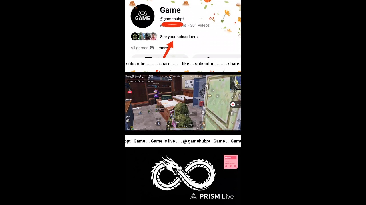 Live streaming of Game