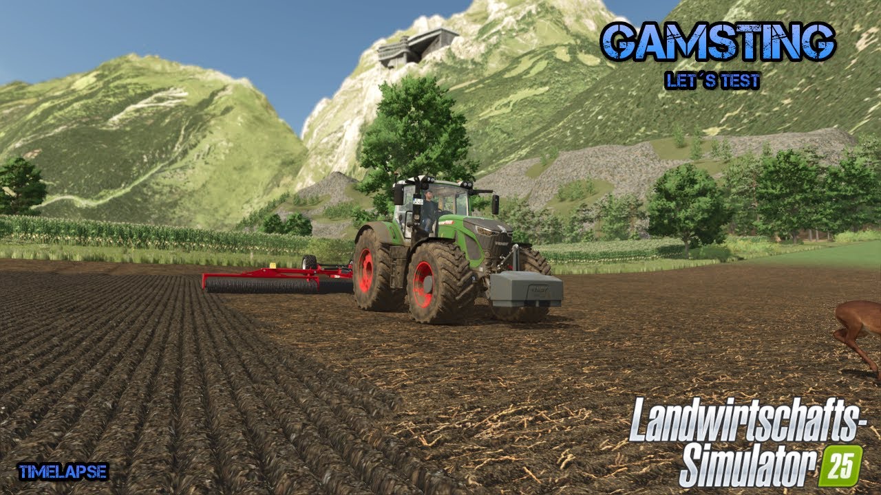 👩‍🌾🚜Let´s Test 👉 Ls25_GAMSTING2K25 V1.2 #LS25👉Walzen👩‍🌾🚜