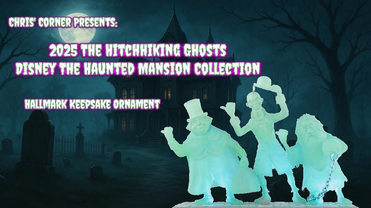 2025 The Hitchhiking Ghosts | FULL Disney The Haunted Mansion Collection, Hallmark Keepsake Ornament