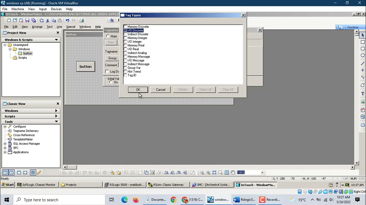 Как настроить связь Wonderware InTouch FSGateway