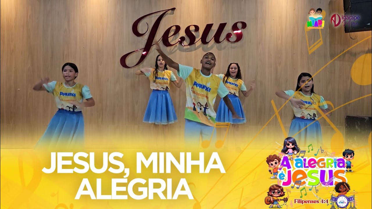 JESUS, MINHA ALEGRIA (Hino Oficial) | Coreografia EBF 2024 • MIADI AD Igarapé-Miri