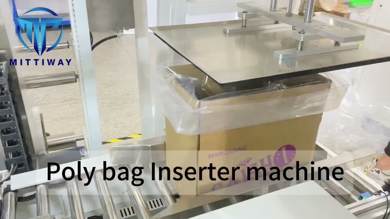 poly bag inserting machine,bag decuffer folder