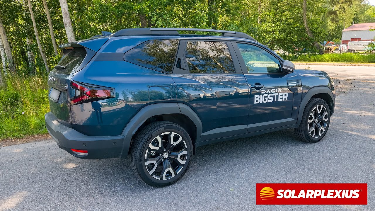 Dacia Bigster - Comment poser des vitres teintées SANS film Solarplexius