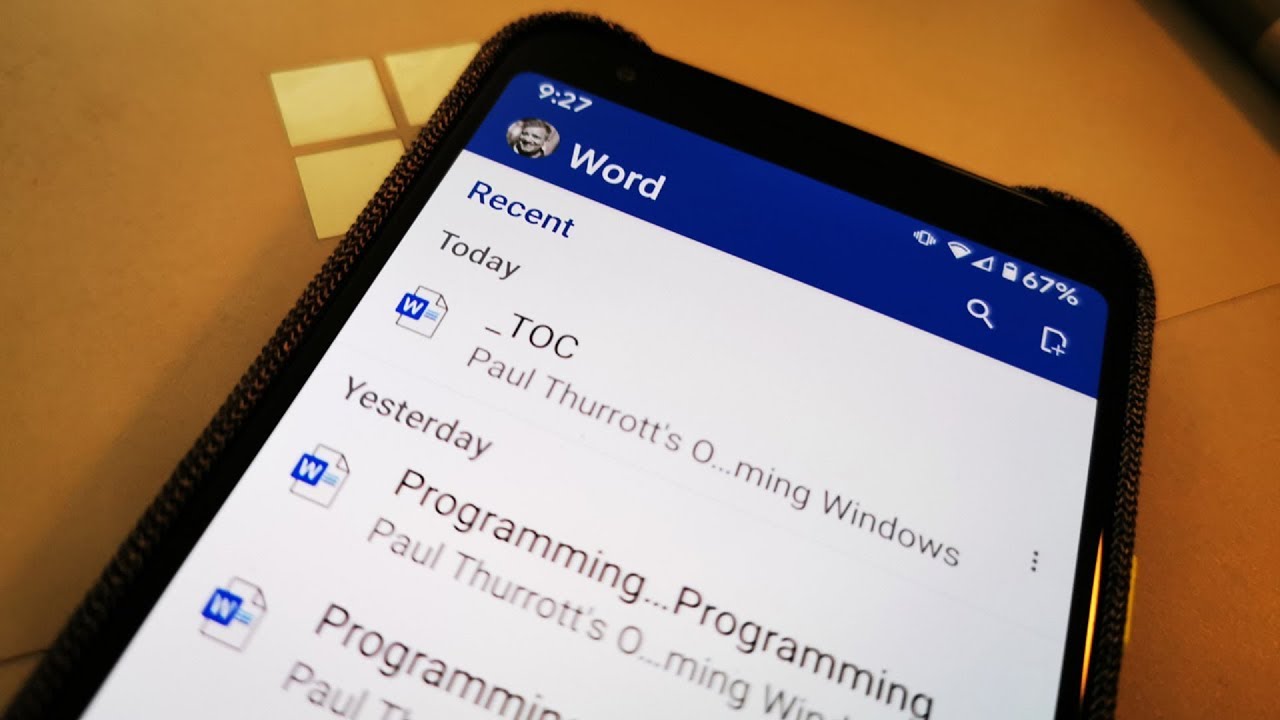 Официальный Word от Microsoft бесплатно на вашем телефоне !