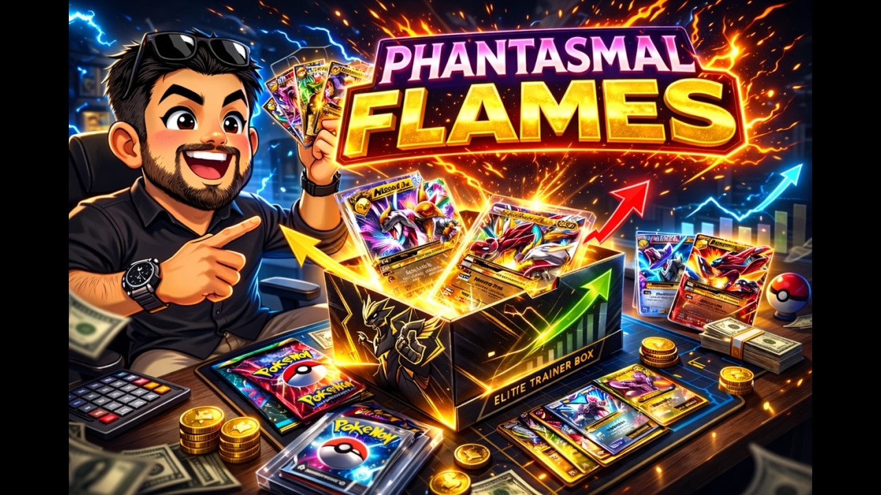 ABRIENDO ETB PHANTASMAL FLAMES #pokemon  #pokemoncards  #pokemontcg  #roi #pokemoncollector