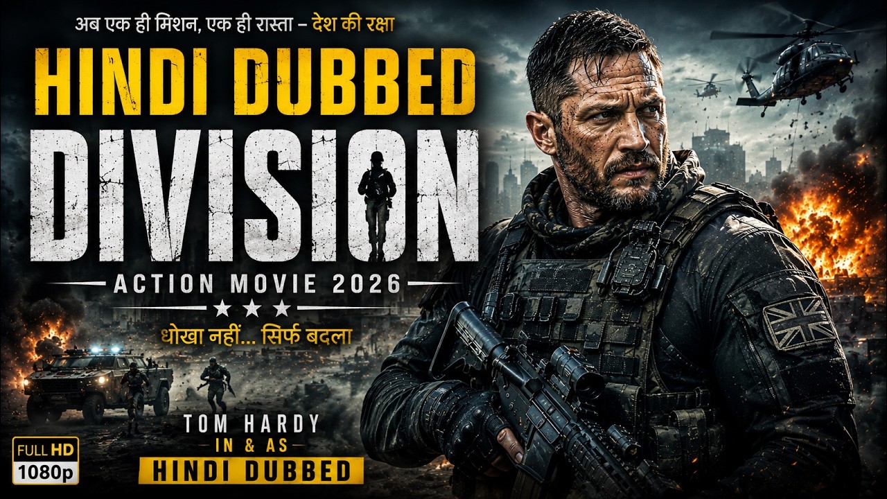 DIVISION (2026) Full Movie in Hindi Dubbed | Latest Hollywood Action Movie | Tom Hardy