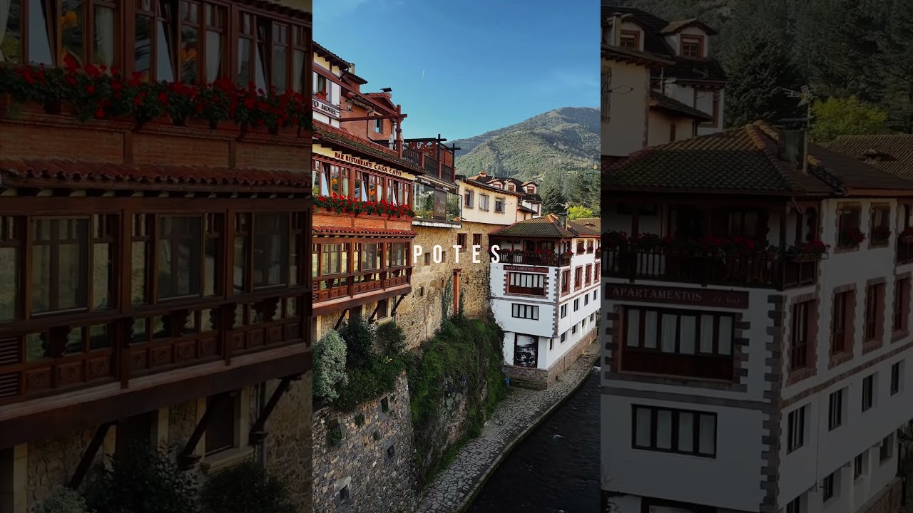Potes - Village in the Cantabrian Mountains #spaintravel #cantabria
