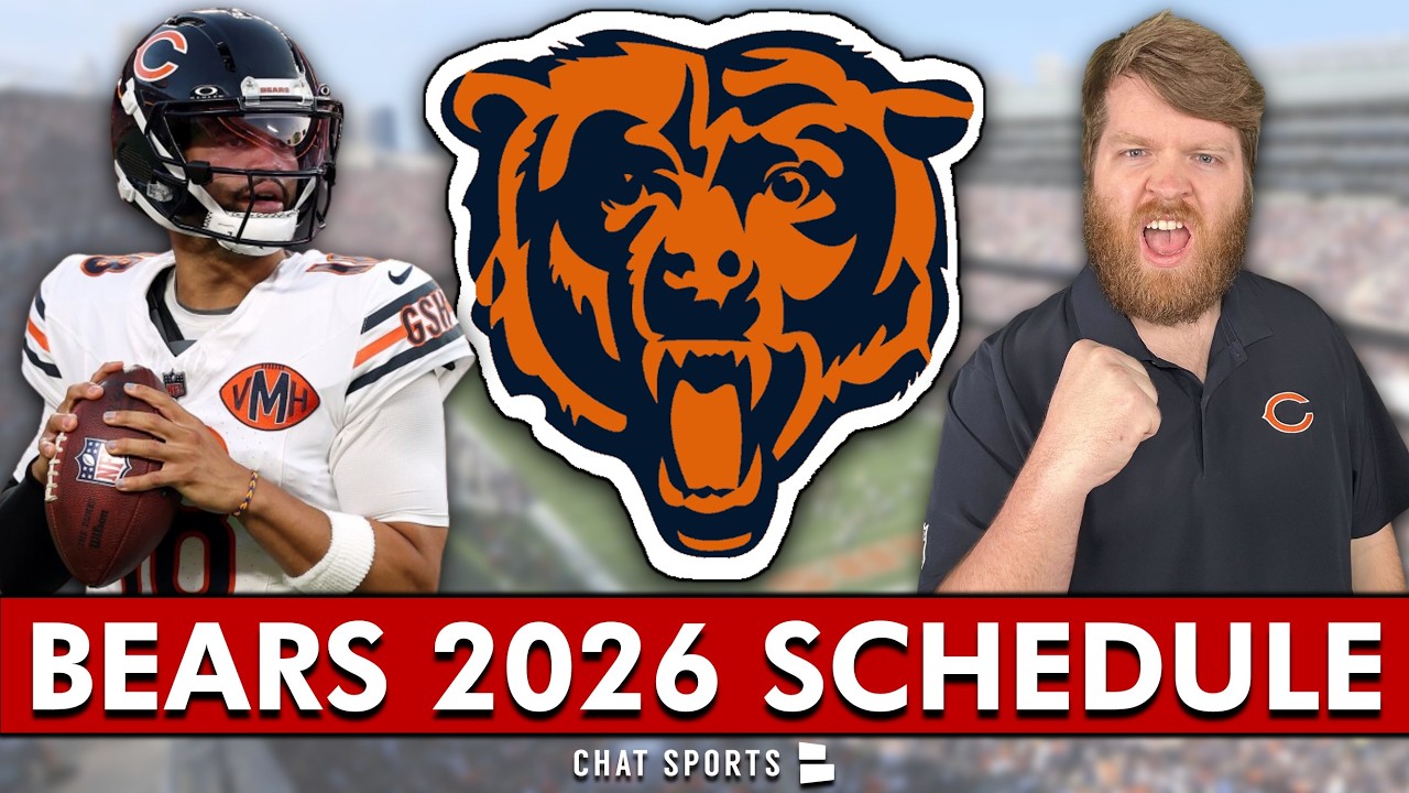 🚨Chicago Bears 2026 Schedule - Instant Reaction & Analysis🚨