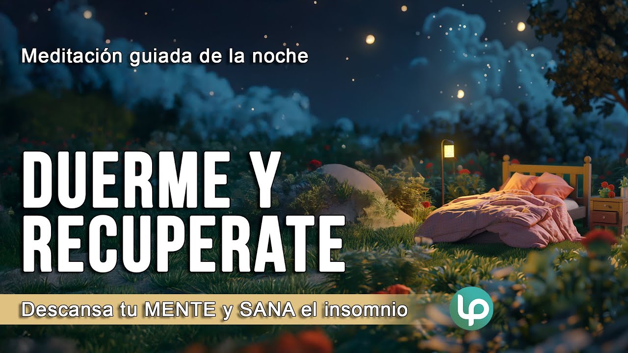 ¡¡DUERME AHORA y RECUPERATE!! con esta MEDITACIÓN y LIBERA tu MENTE ESTRÉS 🌕🌕🌕 (Pantalla oscura)