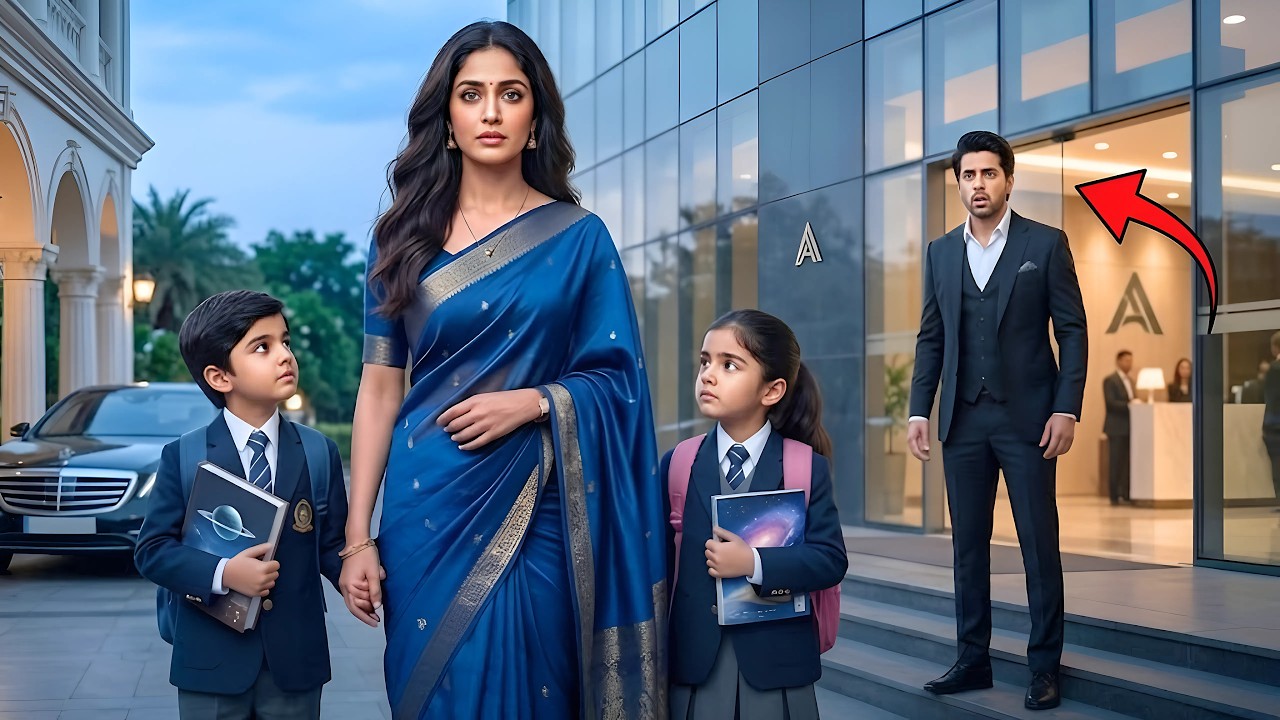 CEO के साथ एक रात बिताई थी उसने… 5 साल बाद दो जीनियस जुड़वा बच्चों के साथ वापस लौटी 😱🔥