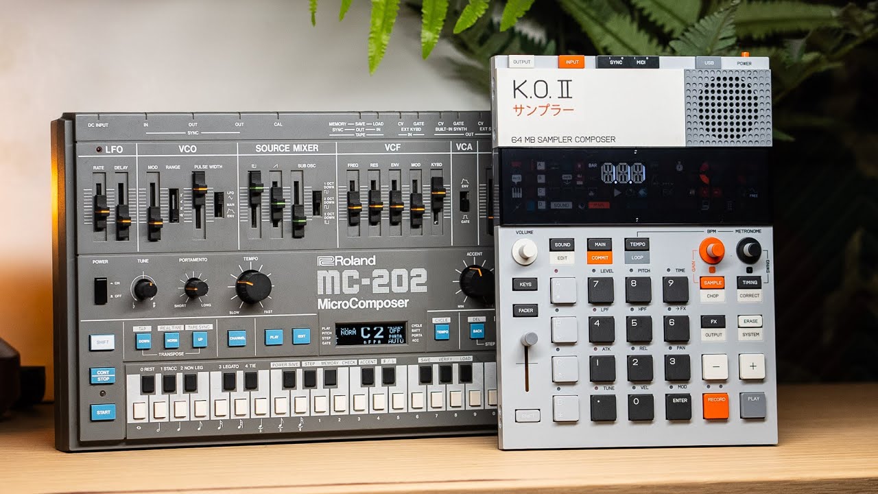 Modded MC-202 & EP-133 KO II Jam // Compact Creations