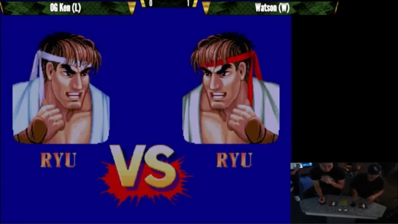 Super Arcade Street Fighter II Hyper Fighting Tournament Grand Finals OG.Ken vs Mike Watson 08.26.18
