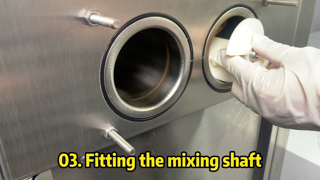 🍦How to assemble soft ice cream machine?👇