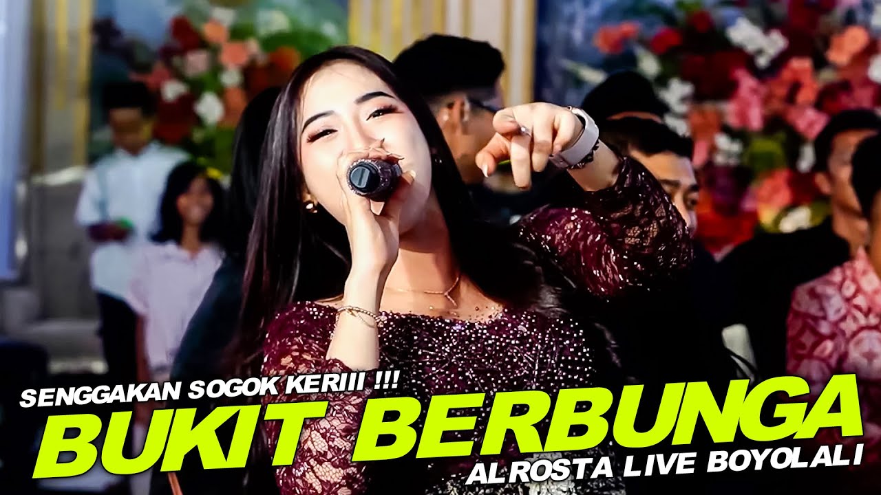 VIRAL TIKTOK BUKIT BERBUNGA NONIK DISOGOK KERI !! ALROSTA KOPLO ASIKK LIVE BOYOLALI