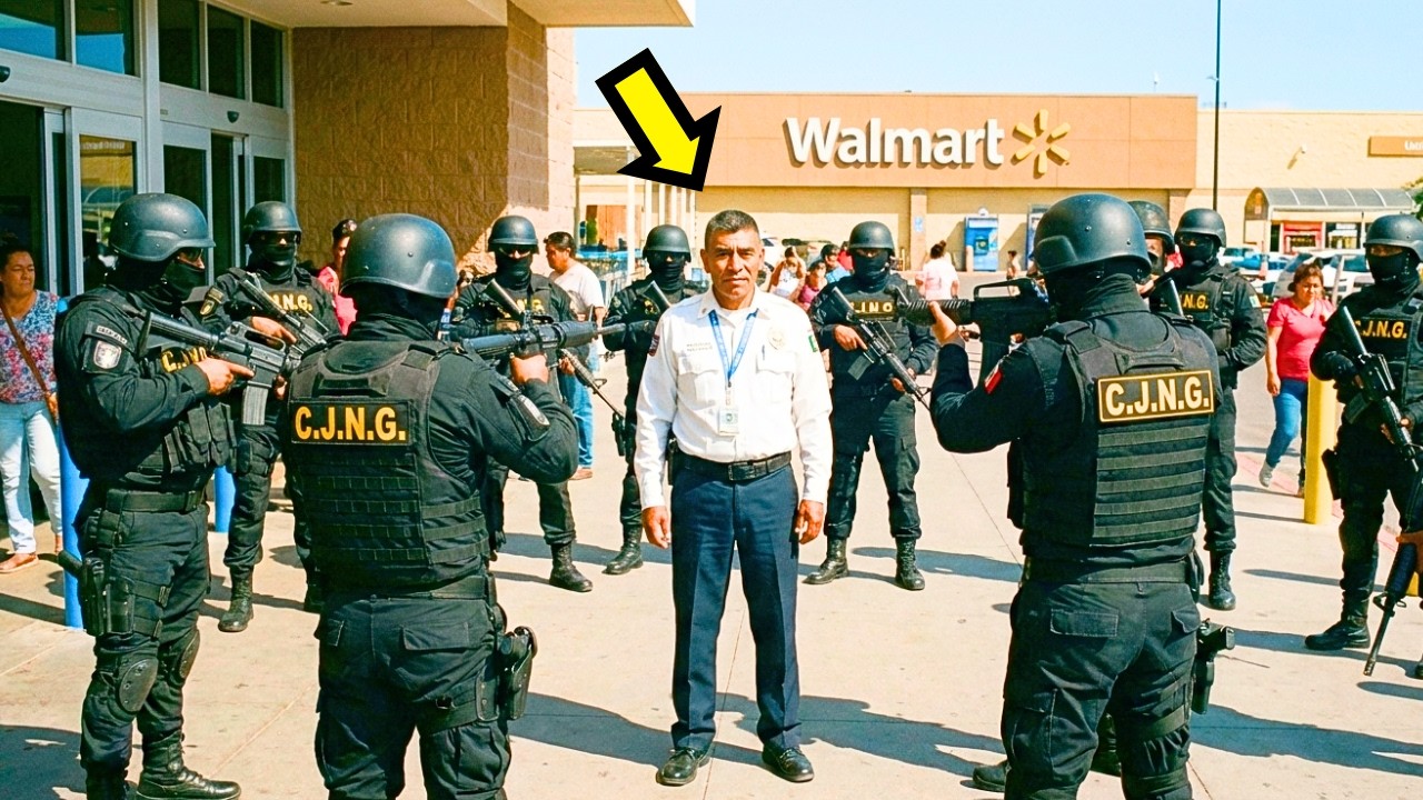 Sicarios Fueron A Robarle A Un Guardia De Walmart... Pero No Sabían Quién Lo Cuidaba