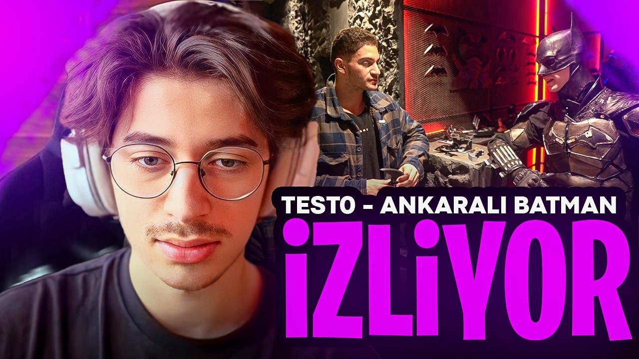 TESTO TAYLAN ANKARALI BATMAN EV ZİYARETİ İZLİYORUZ! @testotaylan