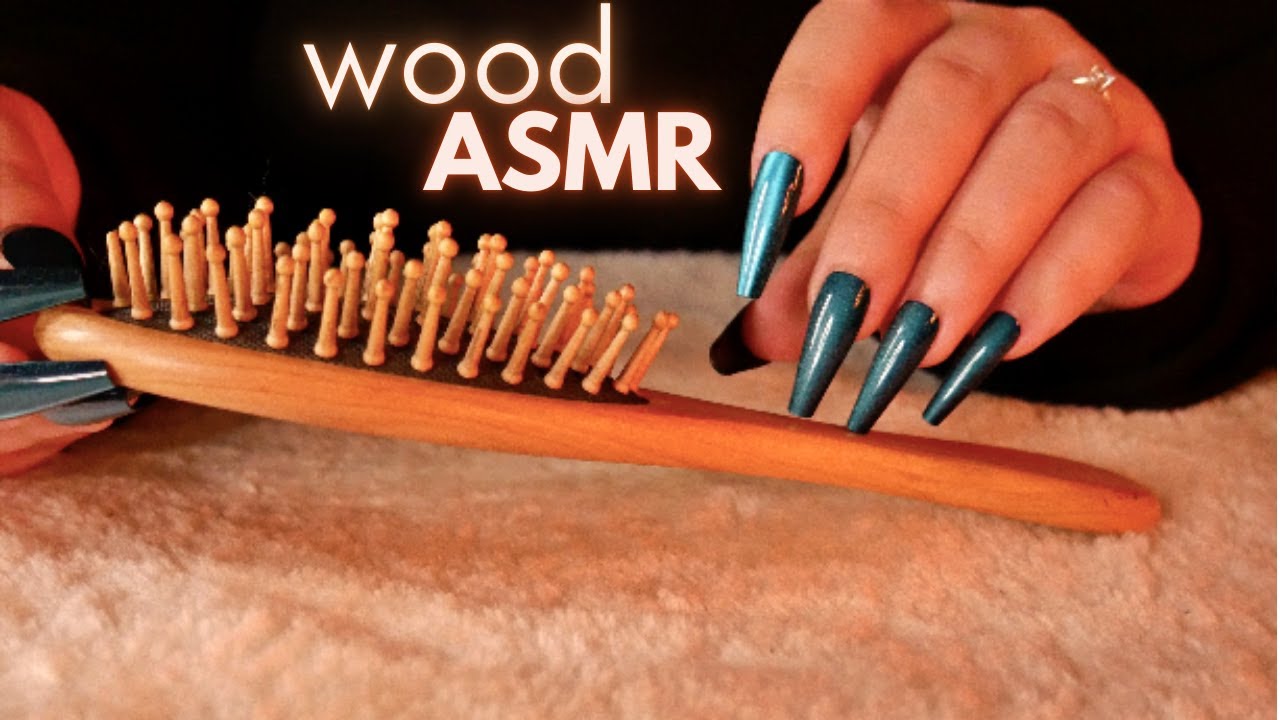 ASMR 20 WOOD TRIGGERS (No Talking) Scratching & Tapping for Sleep & Focus