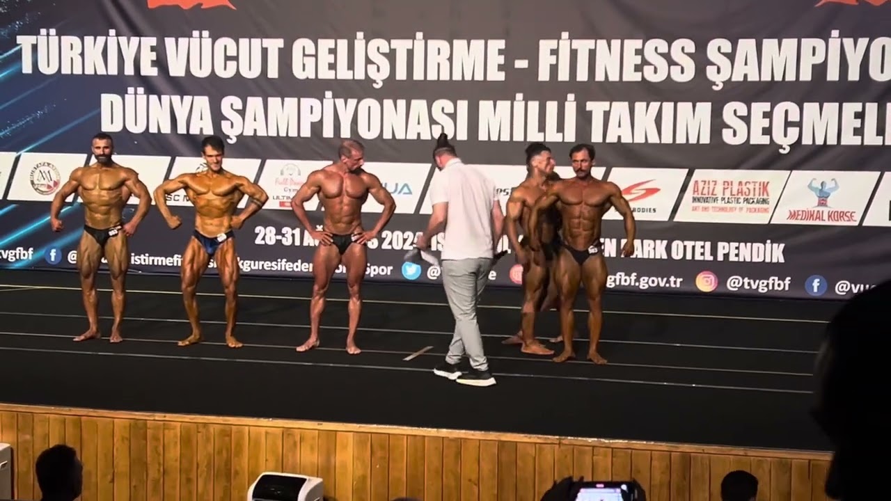 2024 TÜRKİYE VÜCUT GELİŞTİRME MİLLİ TAKIM SEÇMELERİ YARIŞMASI 80 KG BÜYÜK ERKEKLER BODYBUİLDİNG