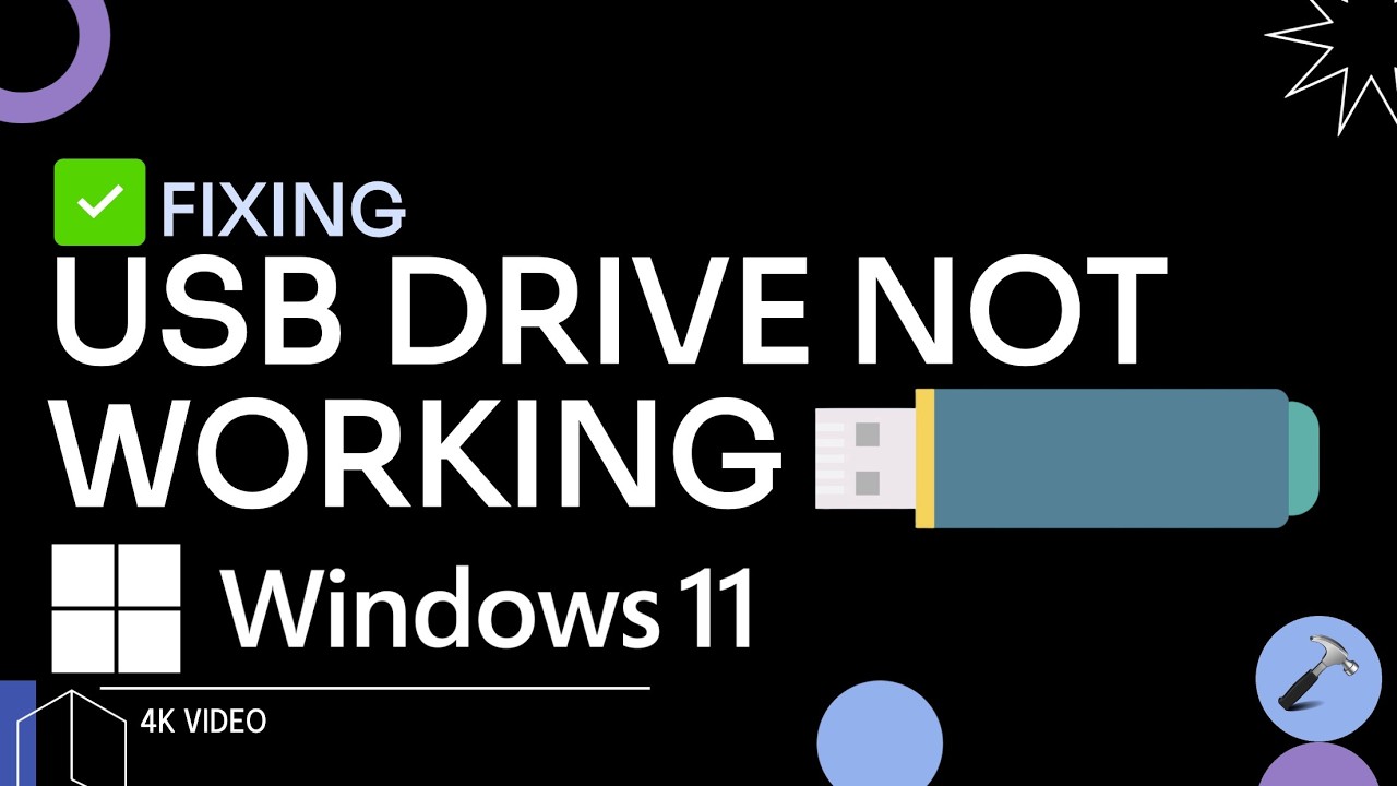 Решено: USB-накопитель не работает в Windows 11