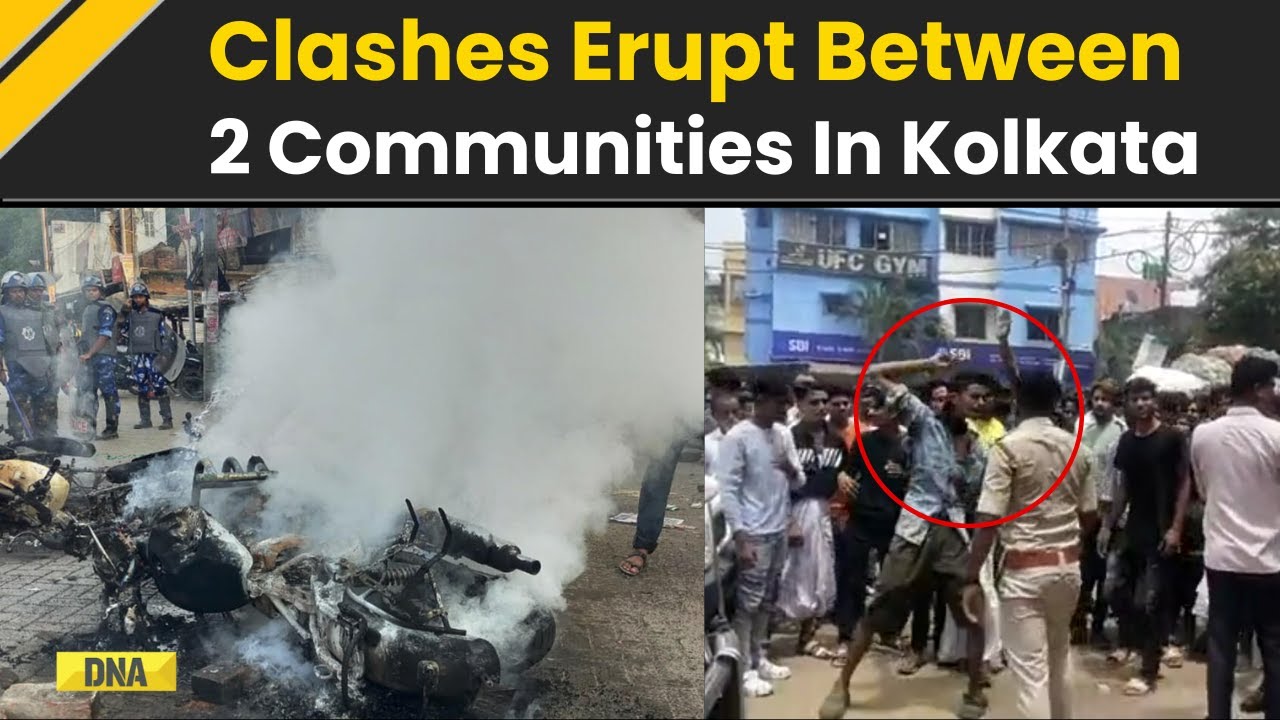 Kolkata News: Clashes Broke Out Between Two Communities In Kolkata Over Demolition, West Bengal News