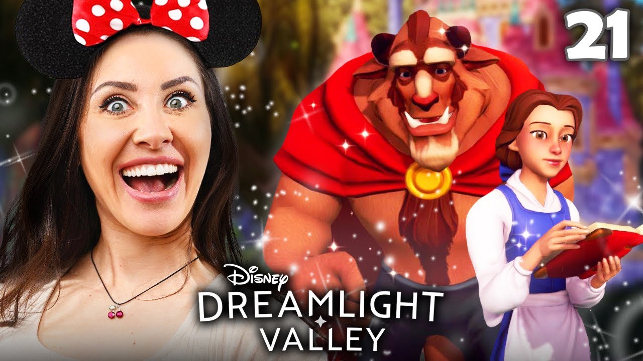 Ich bin wieder back und hole mir Belle und das Biest in mein Dorf! Disney Dreamlight Valley Part 21