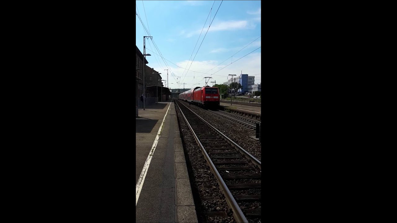 Ausfahrt IRE nach Karlsruhe Hbf in M&uuml;hlacker