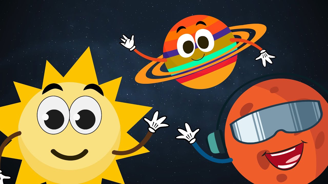 The Planet Song ☀ ☽ 🌎 | The Solar System Song ☀ ☽ 🌎 | Planets Song for Children with Lyrics ☀ ☽ 🌎