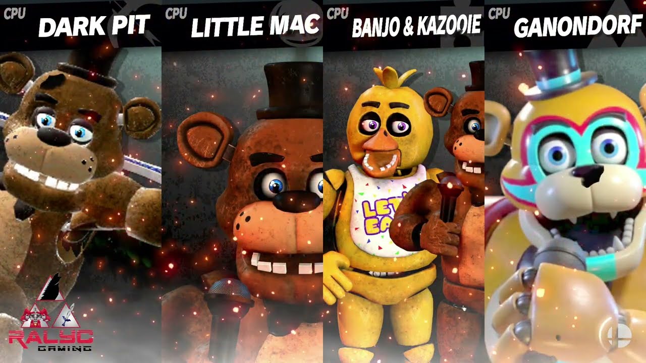 Smash Mods Ultimate:  Many Forms of Freddy