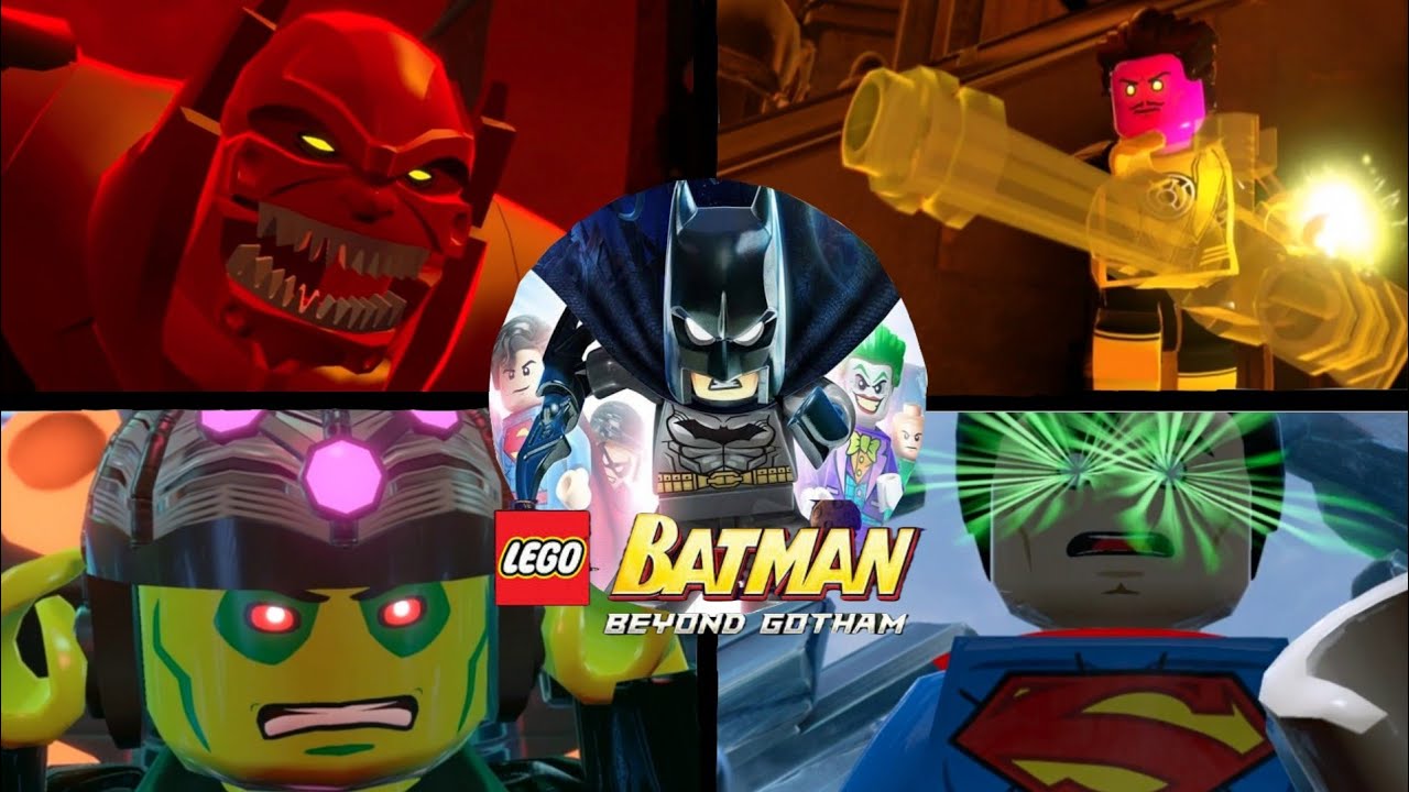 Lego Batman: Beyond Gotham | (All Bosses & Cutscenes + Ending)