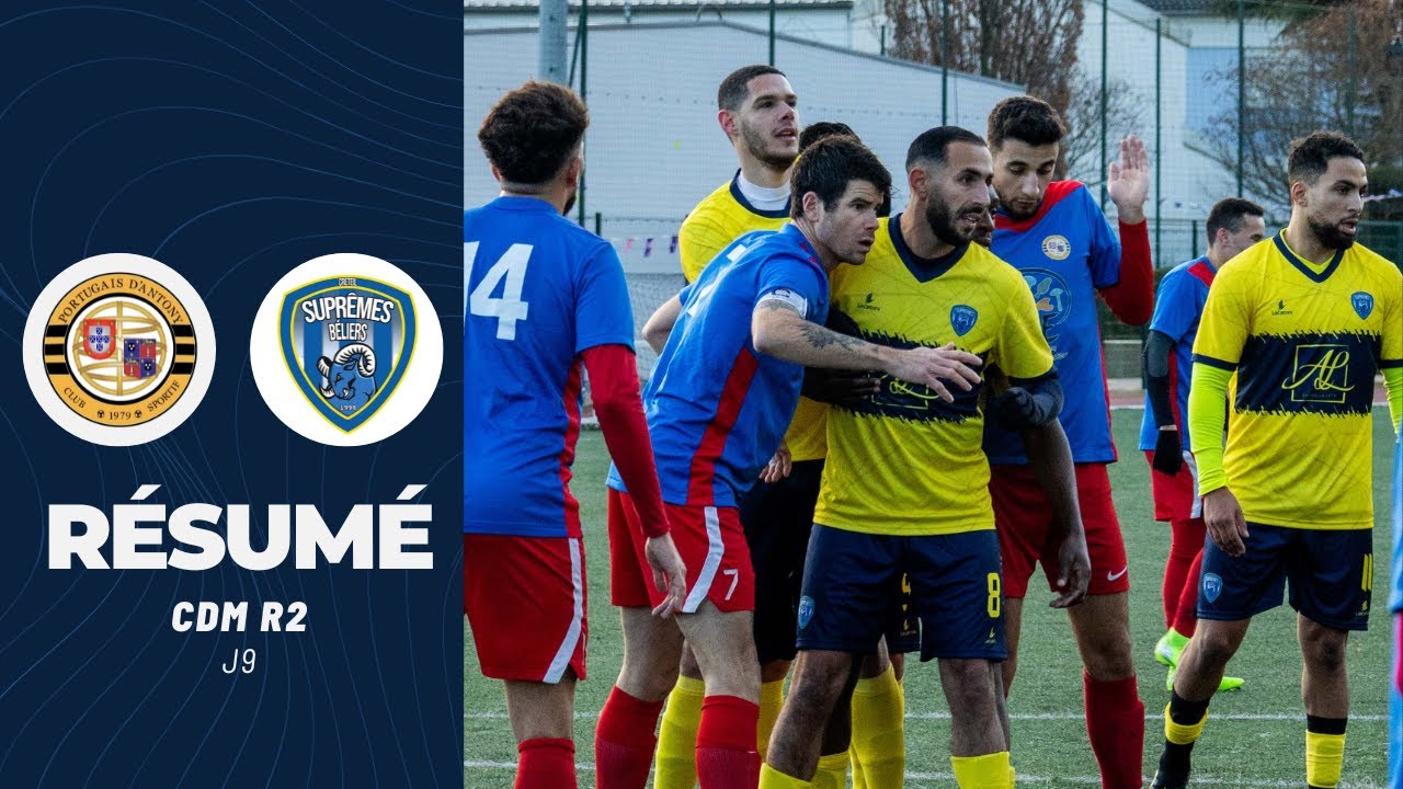 🎥 𝗛𝗜𝗚𝗛𝗟𝗜𝗚𝗛𝗧𝗦: CSP ANTONY - SUPR&Ecirc;MES B&Eacute;LIERS  (0-0) (R2 - 9&egrave;me journ&eacute;e 2024/2025)