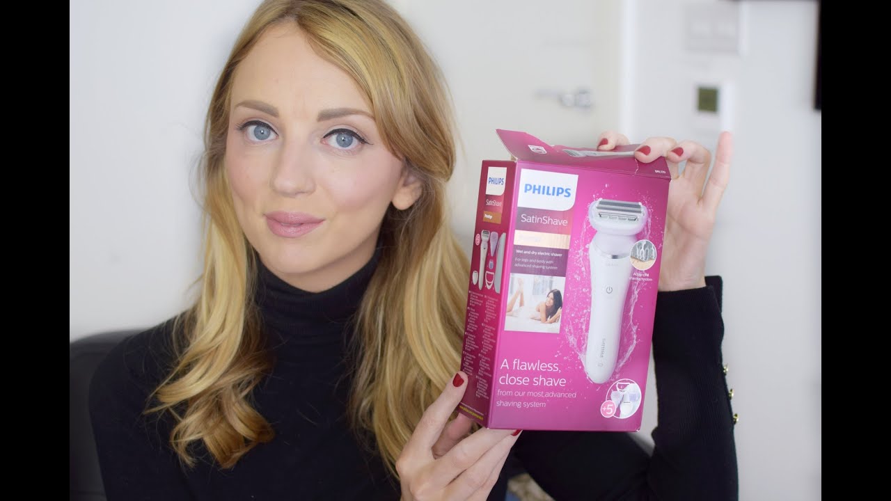 PHILIPS SATINSHAVE WET & DRY ELECTRIC SHAVER REVIEW | Paula Holmes
