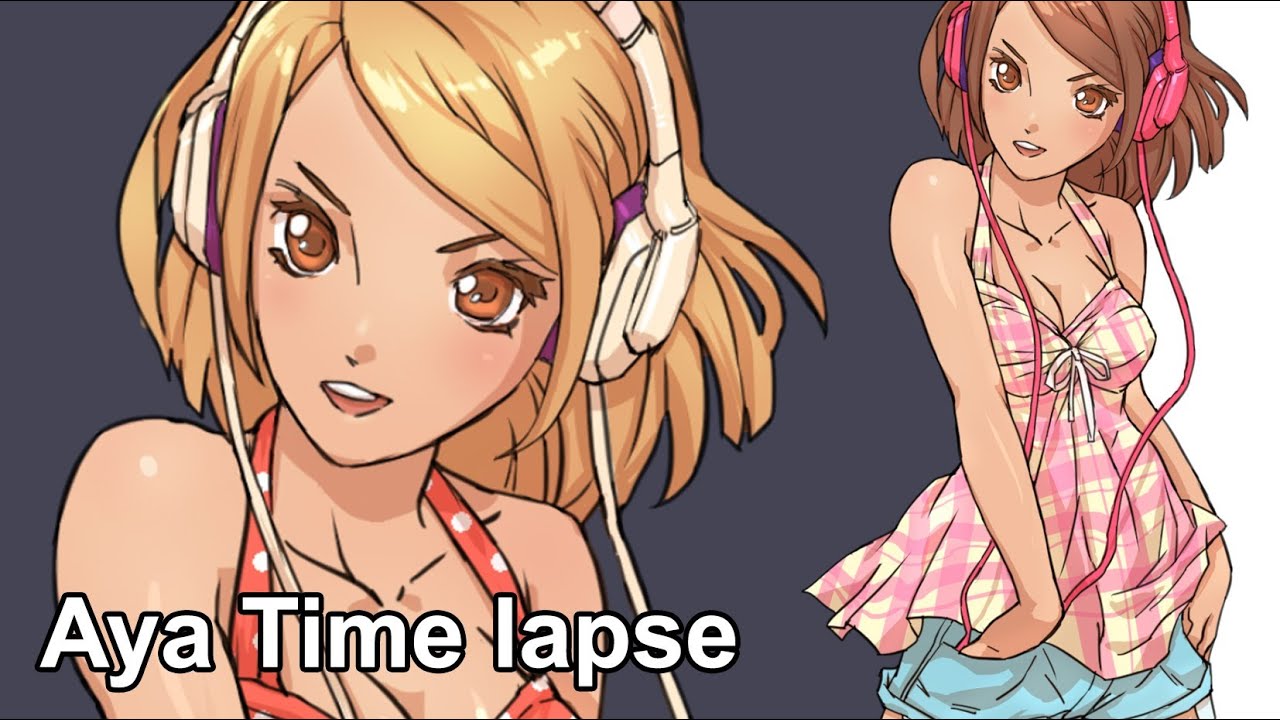 Risa Digital Drawing Timelapse