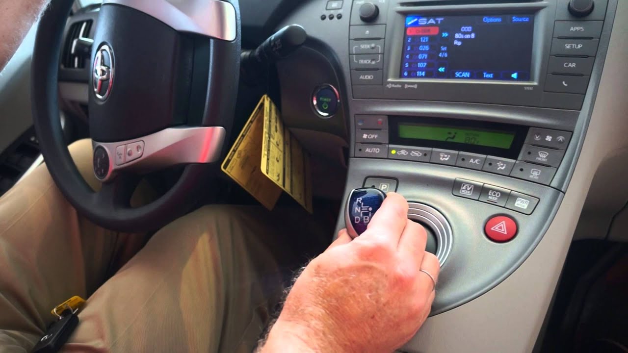 HOW TO START AND SHIFT A PRIUS