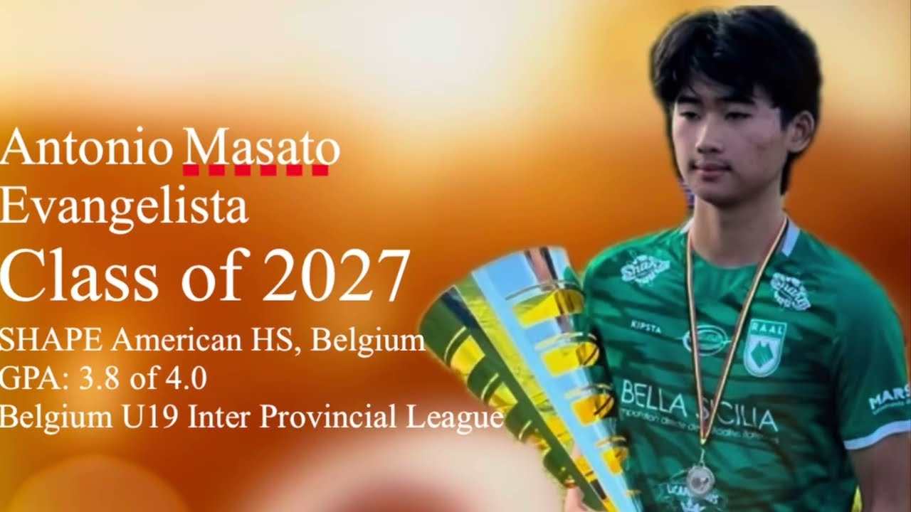 Class of 2027 Highlight Video - Antonio Masato Evangelista 