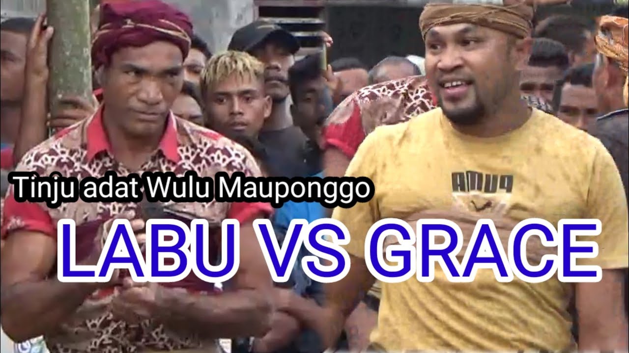 Labu vs Grace || Tinju Adat terbaru  Wulu Mauponggo || Tinju adat Nagekeo 2023