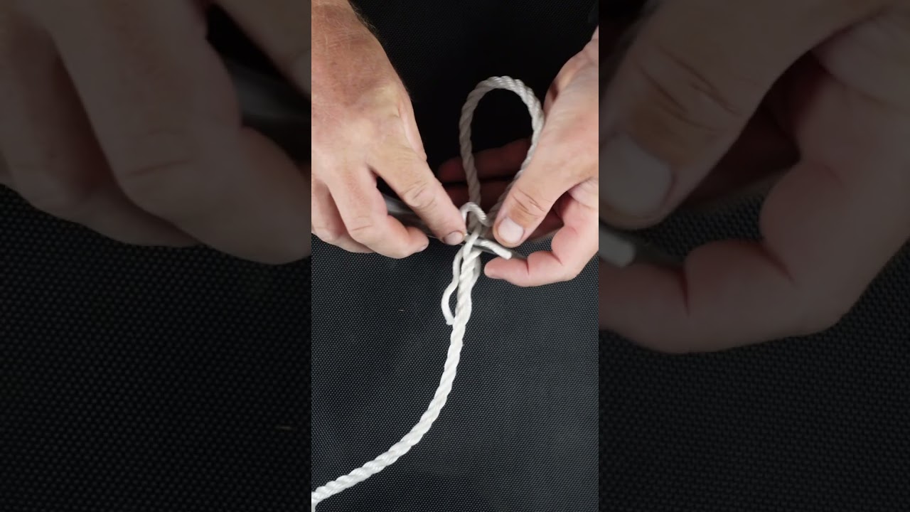 Make an Eye Splice in Rope #Shorts