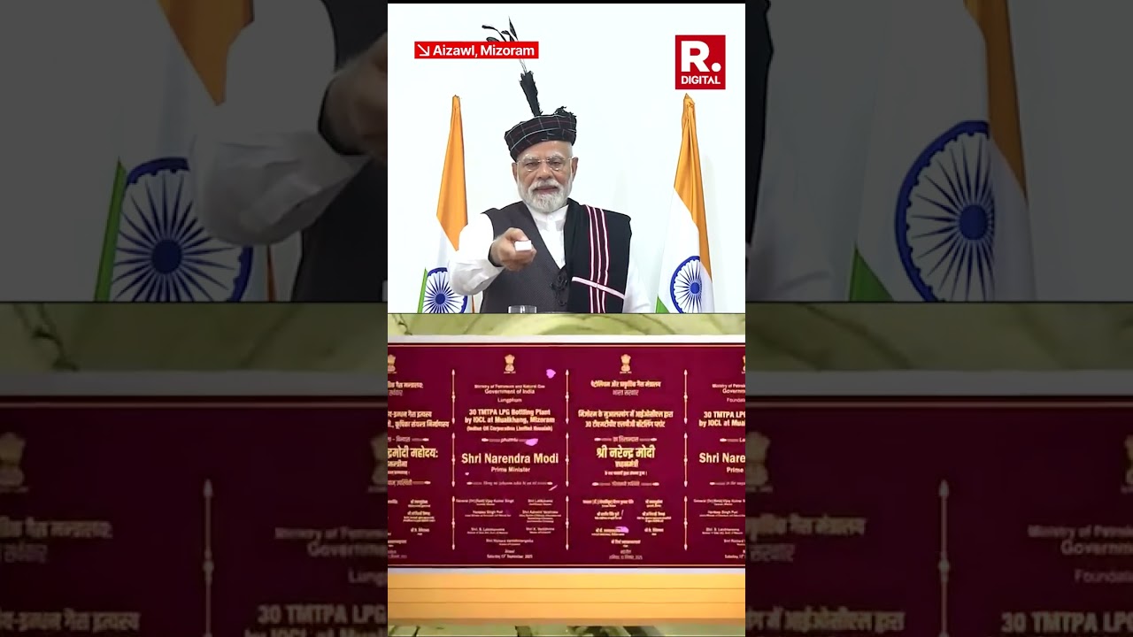 PM Modi Inaugurates Mega Projects Worth ₹9000 Crore in Mizoram