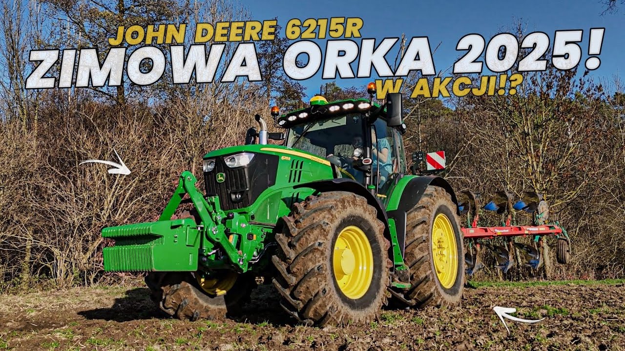 🇵🇱 LISTOPADOWA ORKA ☆ JESIEŃ 2025 ☆ JOHN DEERE 6215R ☆ KVERNELAND  ☆ GR MIROS  ☆