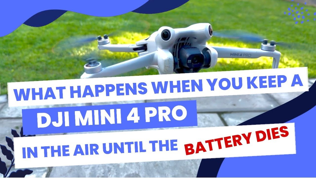 What Happens When The Battery Completely DIES? DJI Mini 4 Pro