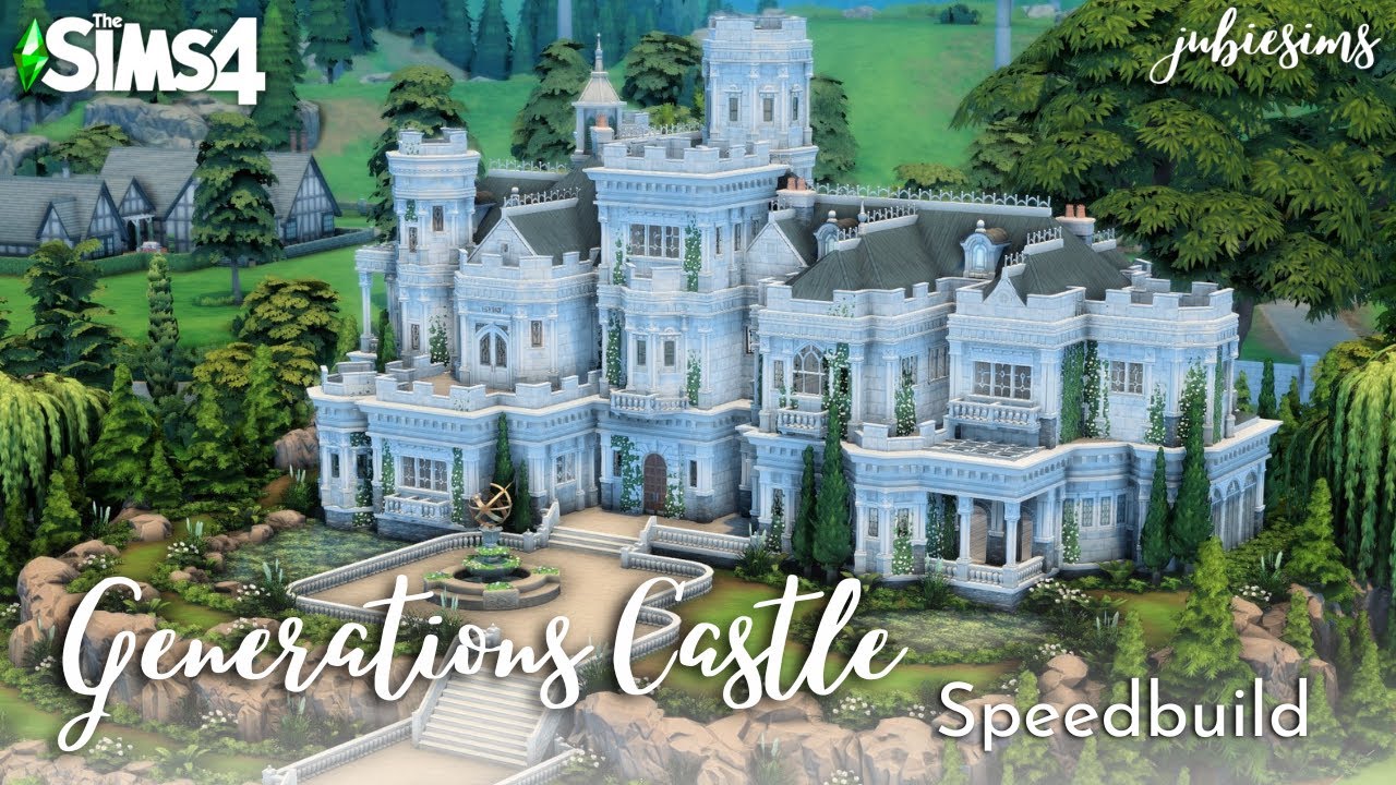 Generations Castle | Sims 4 Speedbuild | ASMR