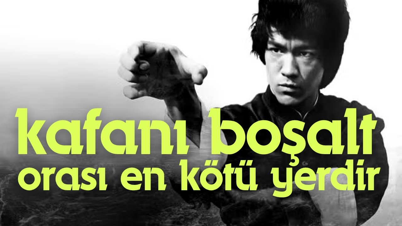 Bruce Lee kafasındaki çıldırtıcı sesleri susturmak istediğinde tek bir yönteme başvuruyordu.