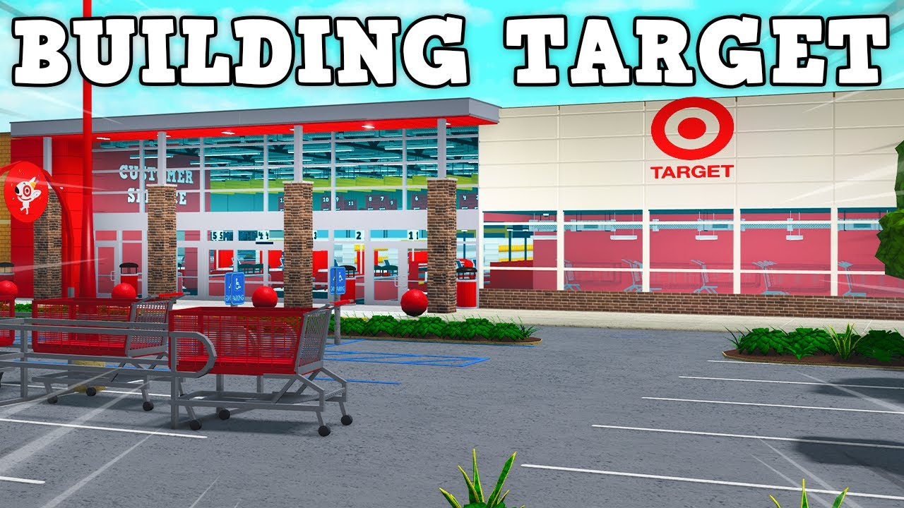 Building a TARGET In Bloxburg!