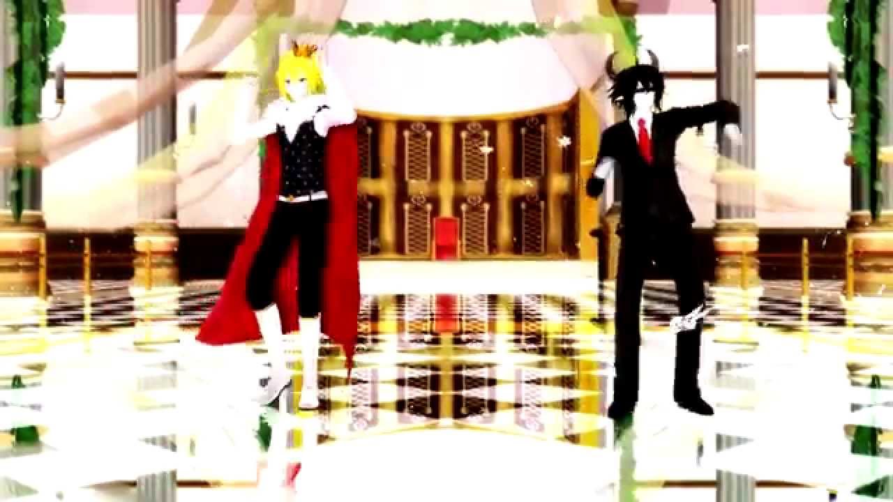 【MMD】Kyouki Ranbu/狂喜乱舞 【Model -Test/Glasses and King Mogeko】