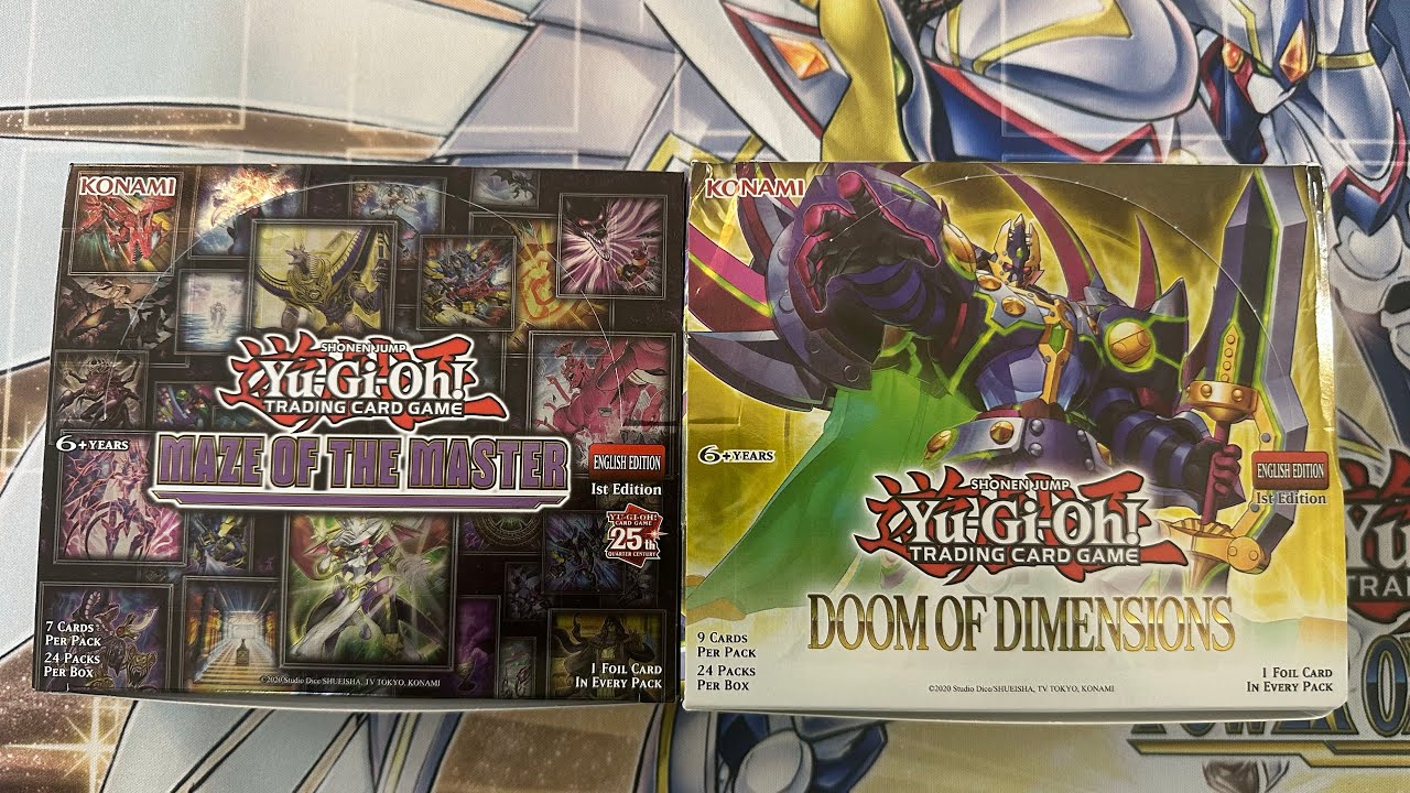 YU-GI-OH TWO BOOSTER BOX OPENING 